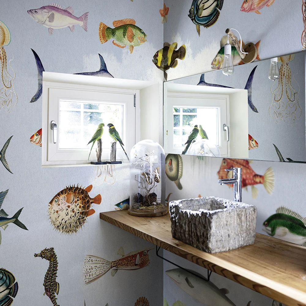 Wallpaper Spaghetti Wall Under the sea WPN 111 (4)