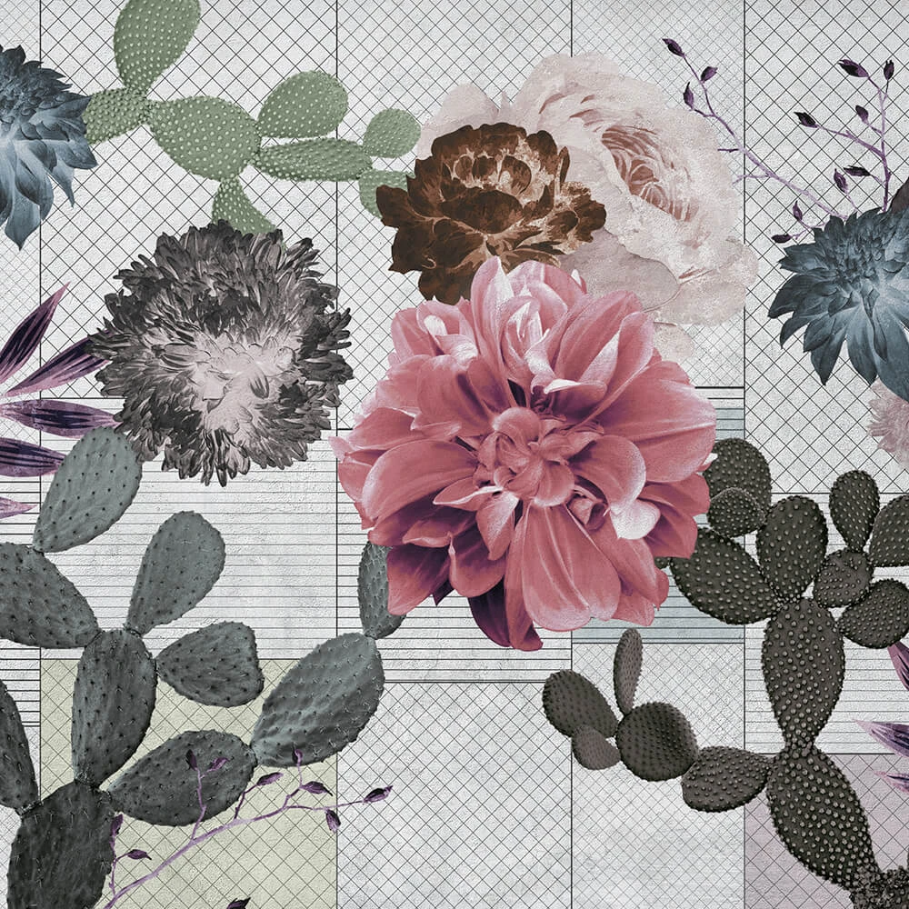 Wallpaper Spaghetti Wall Desert collage WPN 121