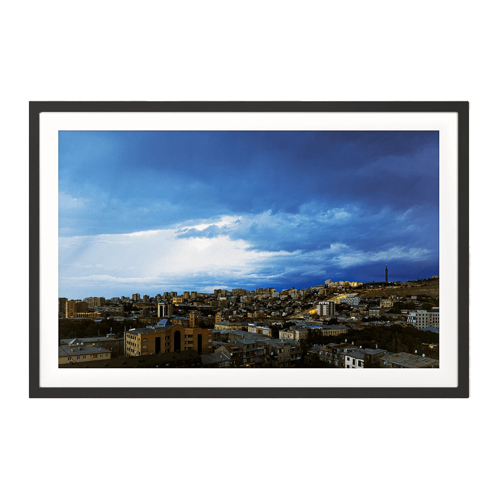 Framed Picture Sunset in Yerevan