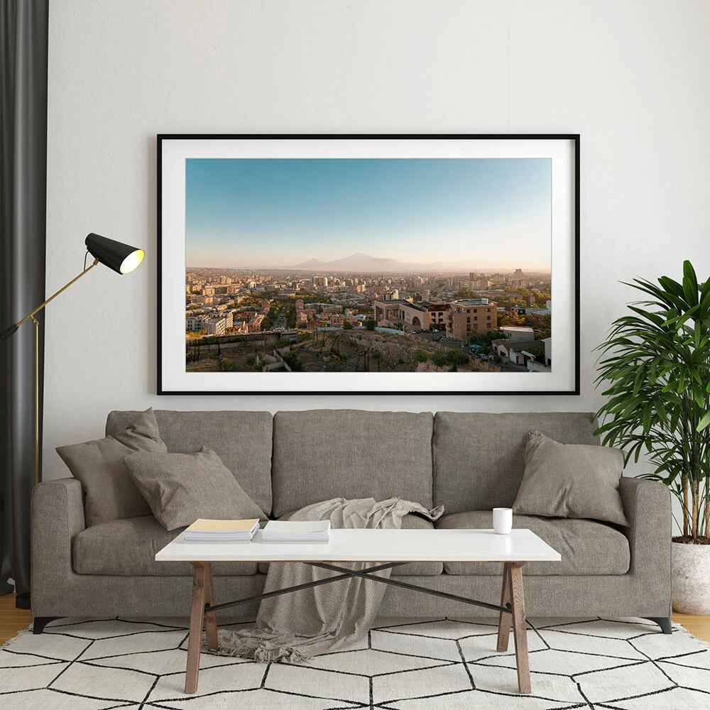 Framed Picture with Ararat City Landscape (2)