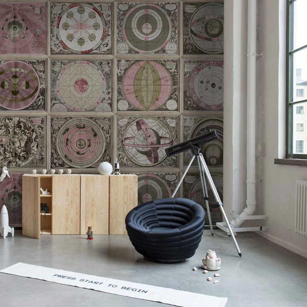 Wallpaper Dress-wall Harmony of the macrocosm (2)