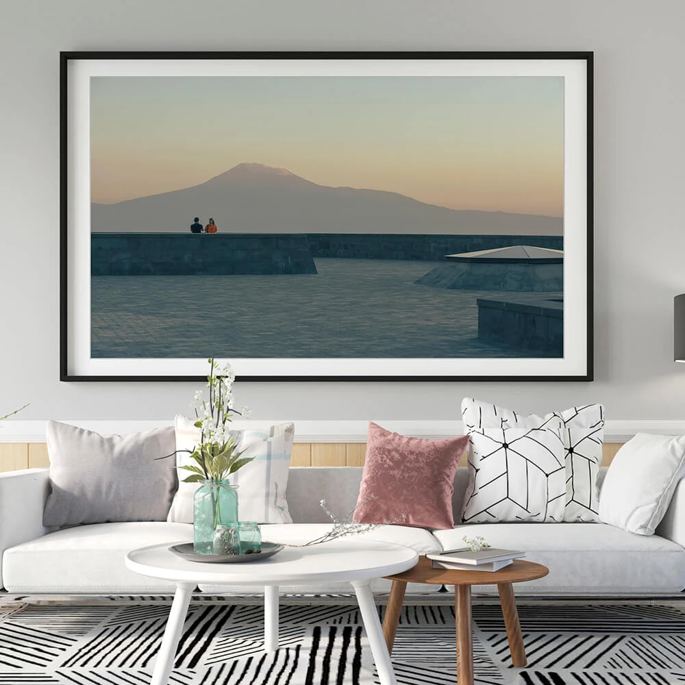 Framed Picture with Ararat & City Landscape (2)