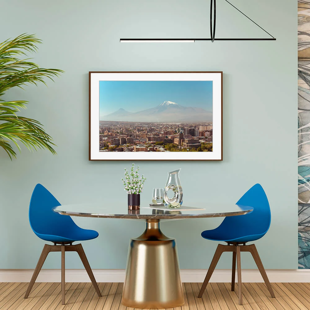 Framed Picture with Ararat & Yerevan Landscape (2)