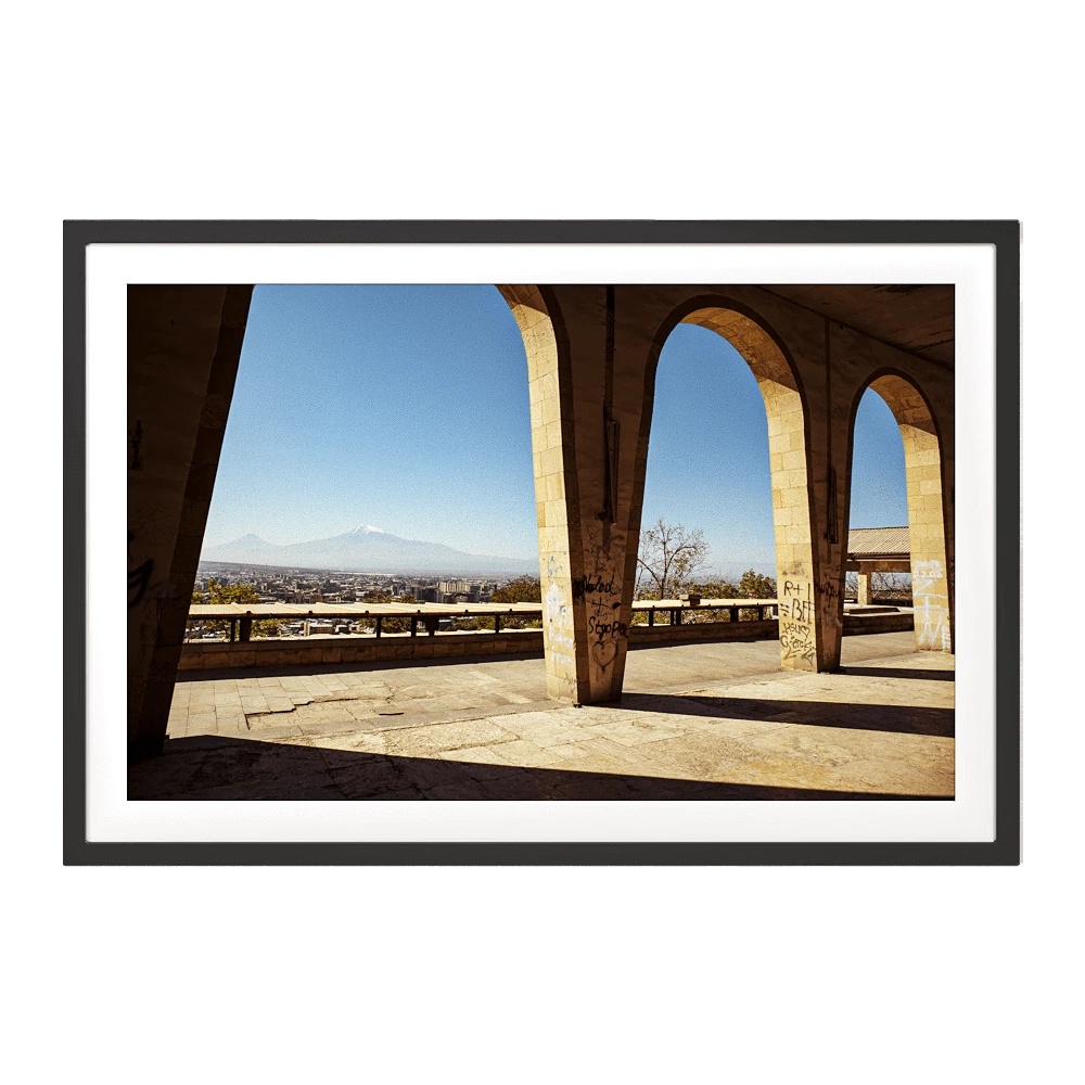 Framed Picture with Ararat & Yerevan Landscape