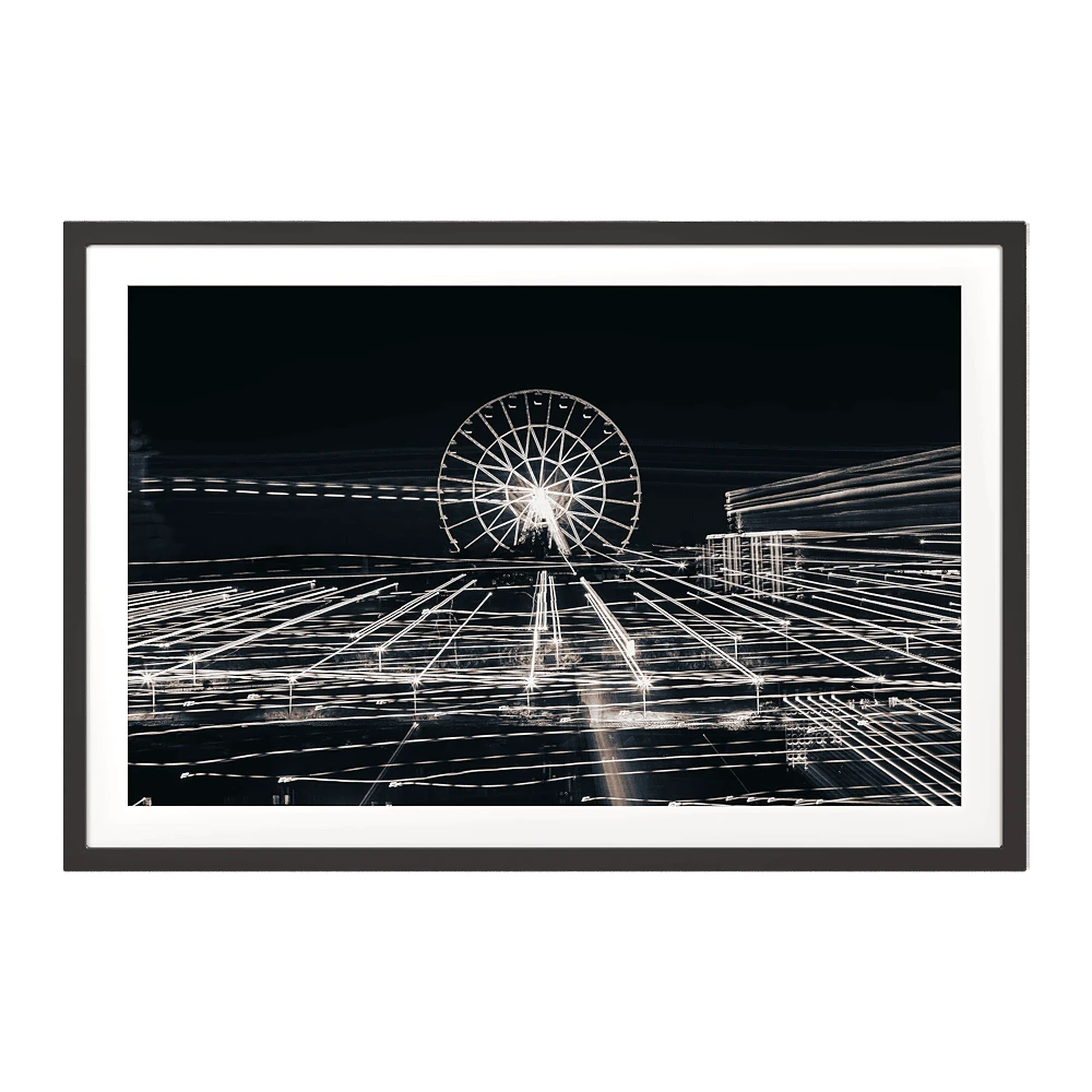 Framed Art Photograph of Yerevan in Black and White