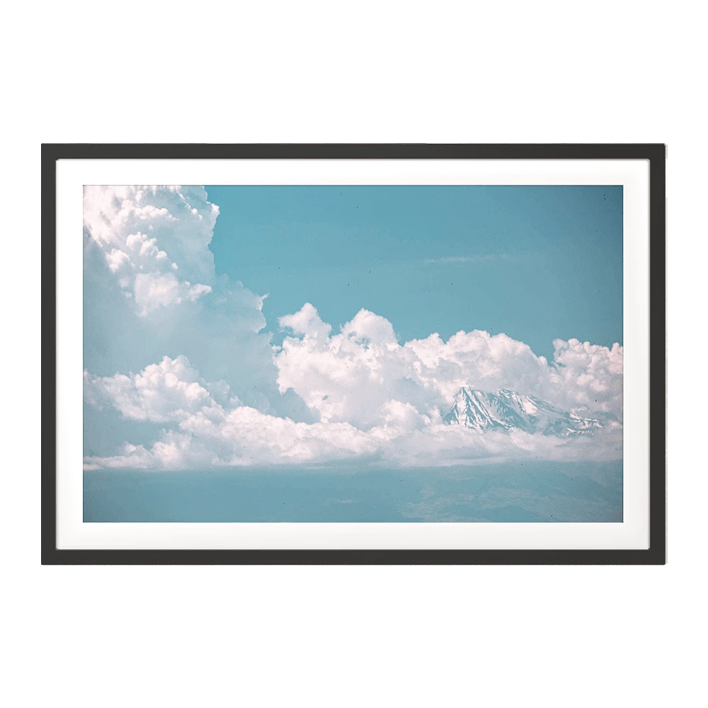 Art Photograph with Great Ararat in Clouds