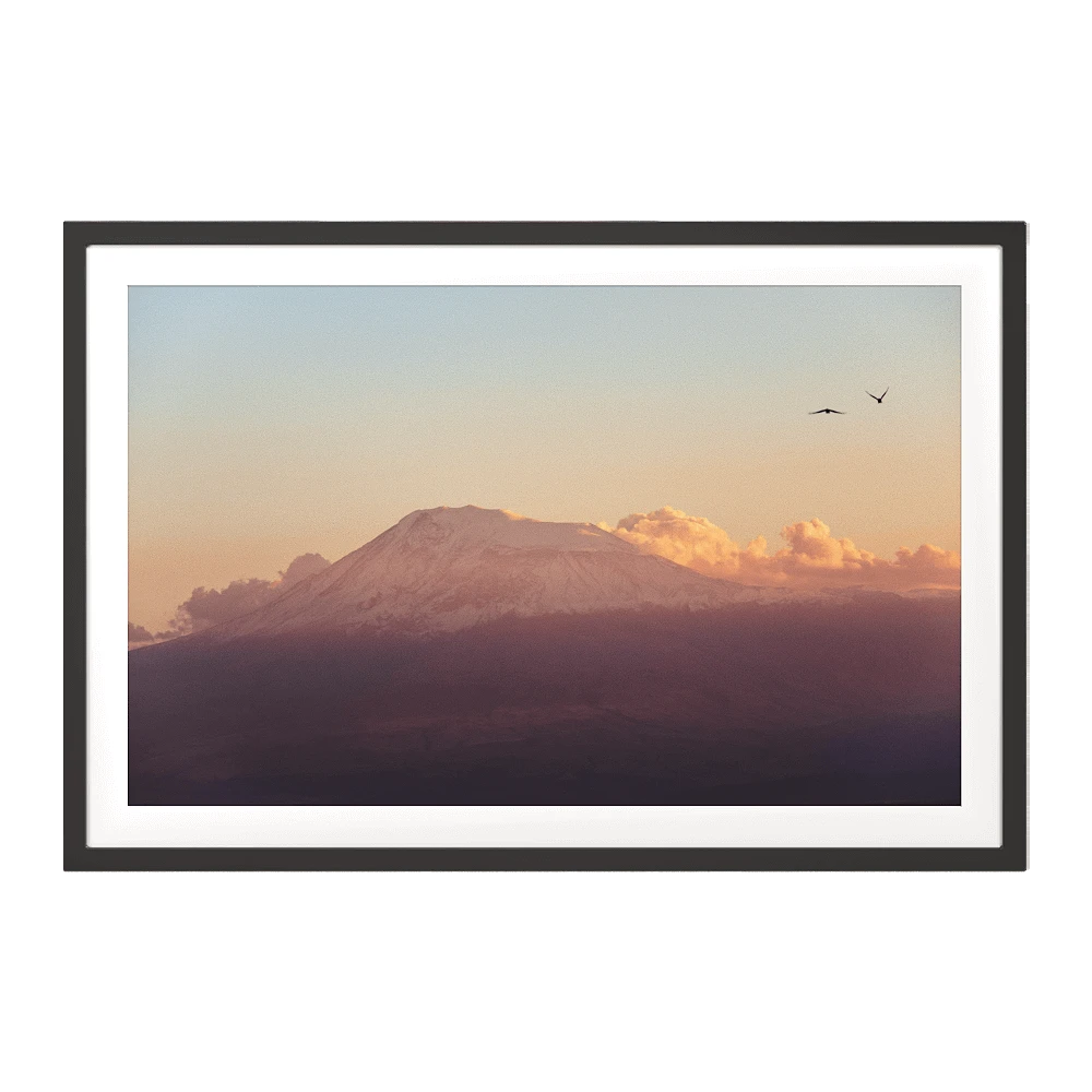 Framed Art Photograph with Great Ararat Landscape