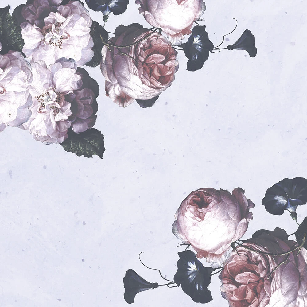 Wallpaper Spaghetti Wall Mirror Flower, Water Moon WPN 418
