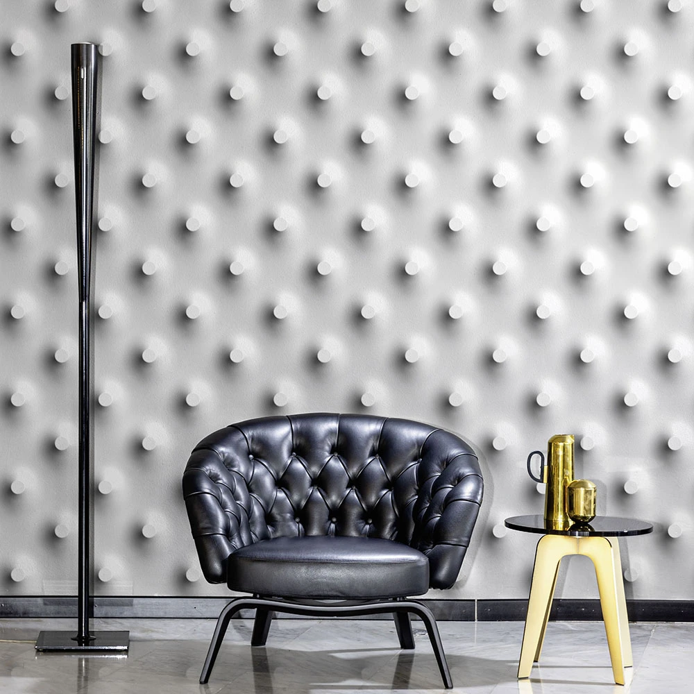 Wallpaper Spaghetti Wall Dot Relief II WPN 501 (7)