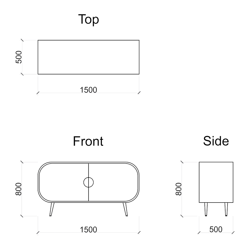 Օժանդակ սեղաններ և բուֆետ 2