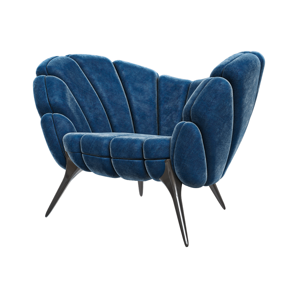 Armchair Amasunzu, ALMA de LUCE - Download the 3D Model (35644 ...