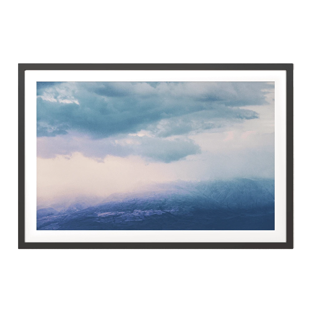 Framed Art Photograph with Great Ararat in Clouds