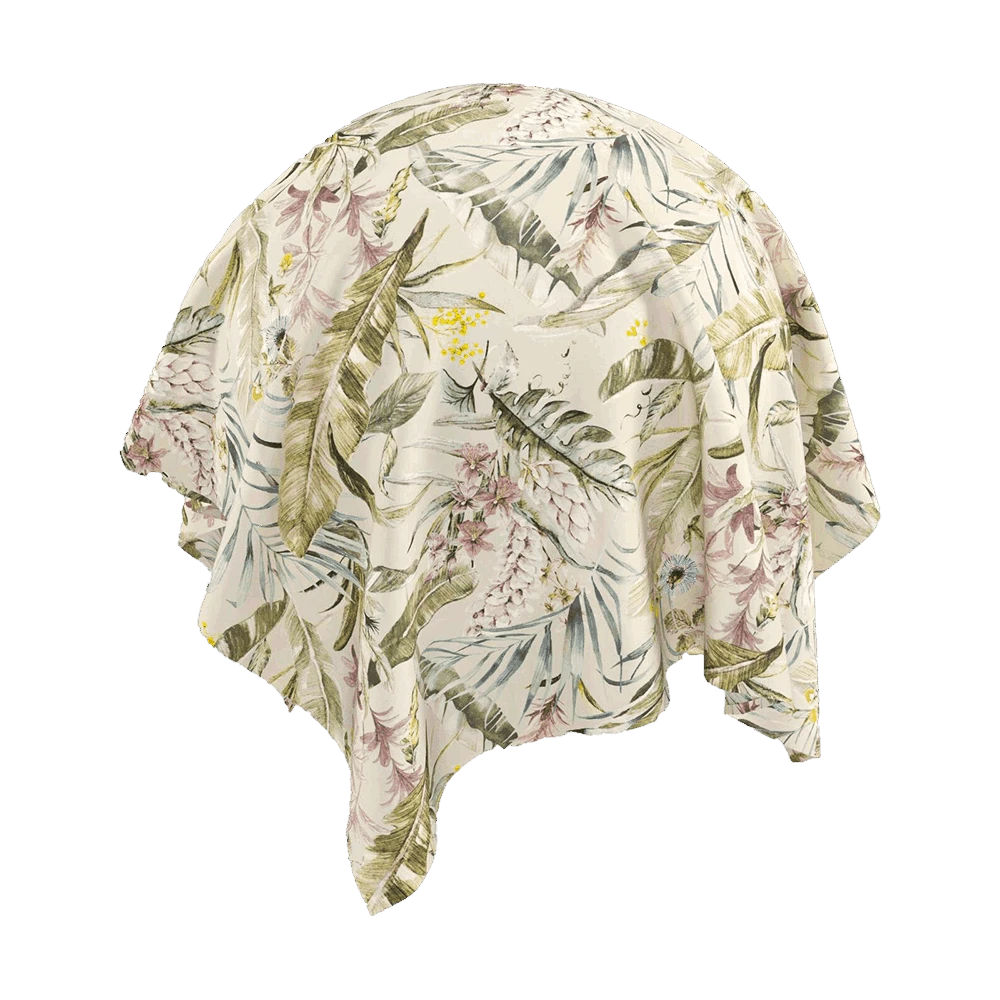 Fabric Twinbru Tropico Streliza - 01-Natural