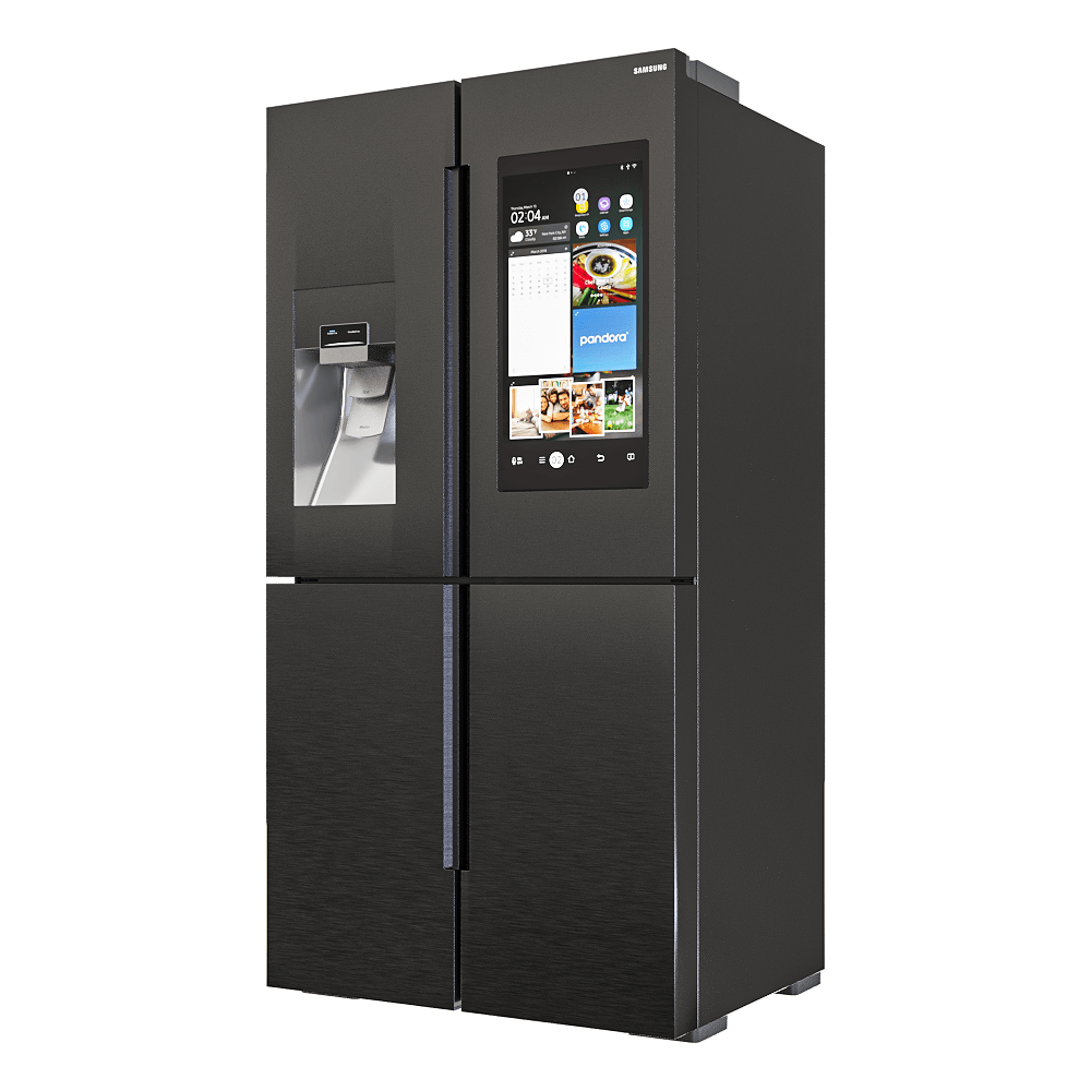 Refrigerator Samsung RF28K9380SG 3D model