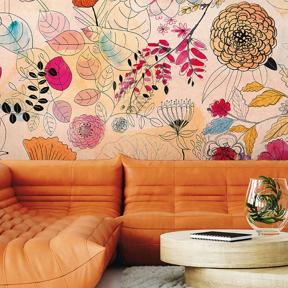Wallpaper WallPepper Watercolor illustration flowers (2)
