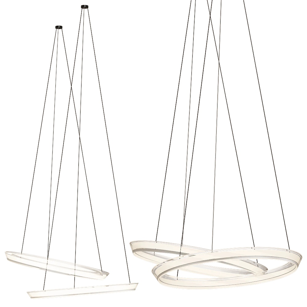 Pendant lamp Vibia Halo Circular - 2331
