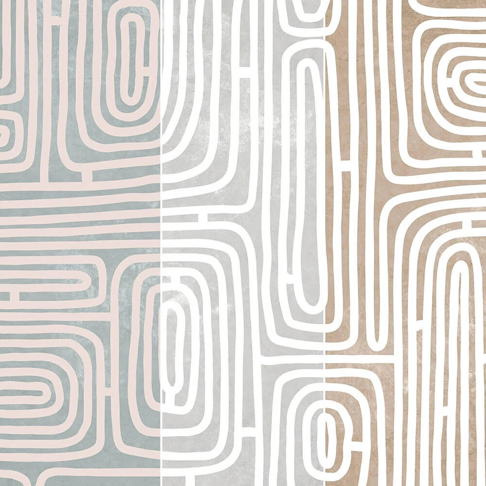 Wallpaper Creativille 8305 labyrinths of lines