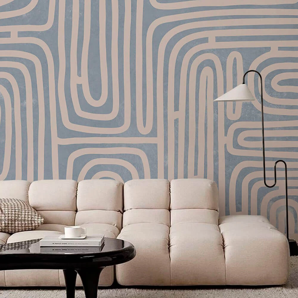 Wallpaper Creativille 8305 labyrinths of lines (2)