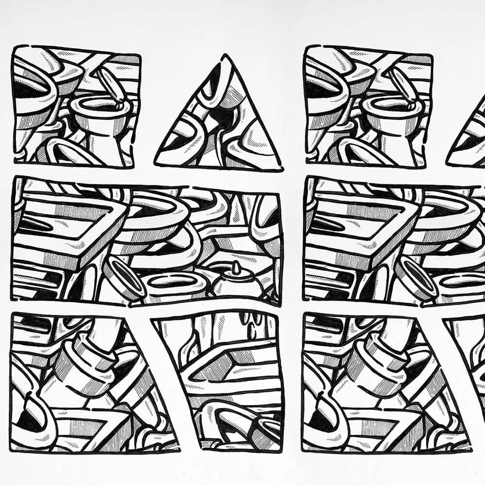 Wallpaper WallPepper Like a comic but on the wall