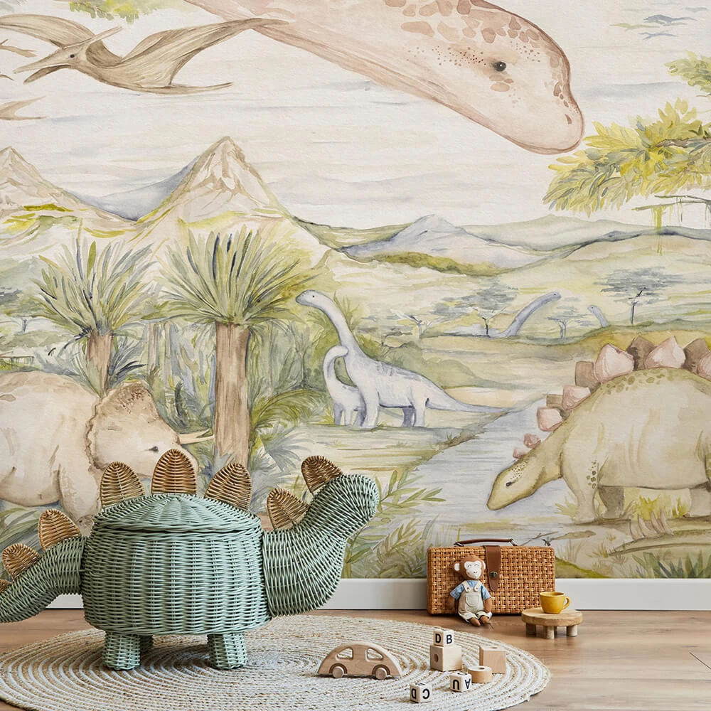 Wallpaper Wall Art Dino Story (2)