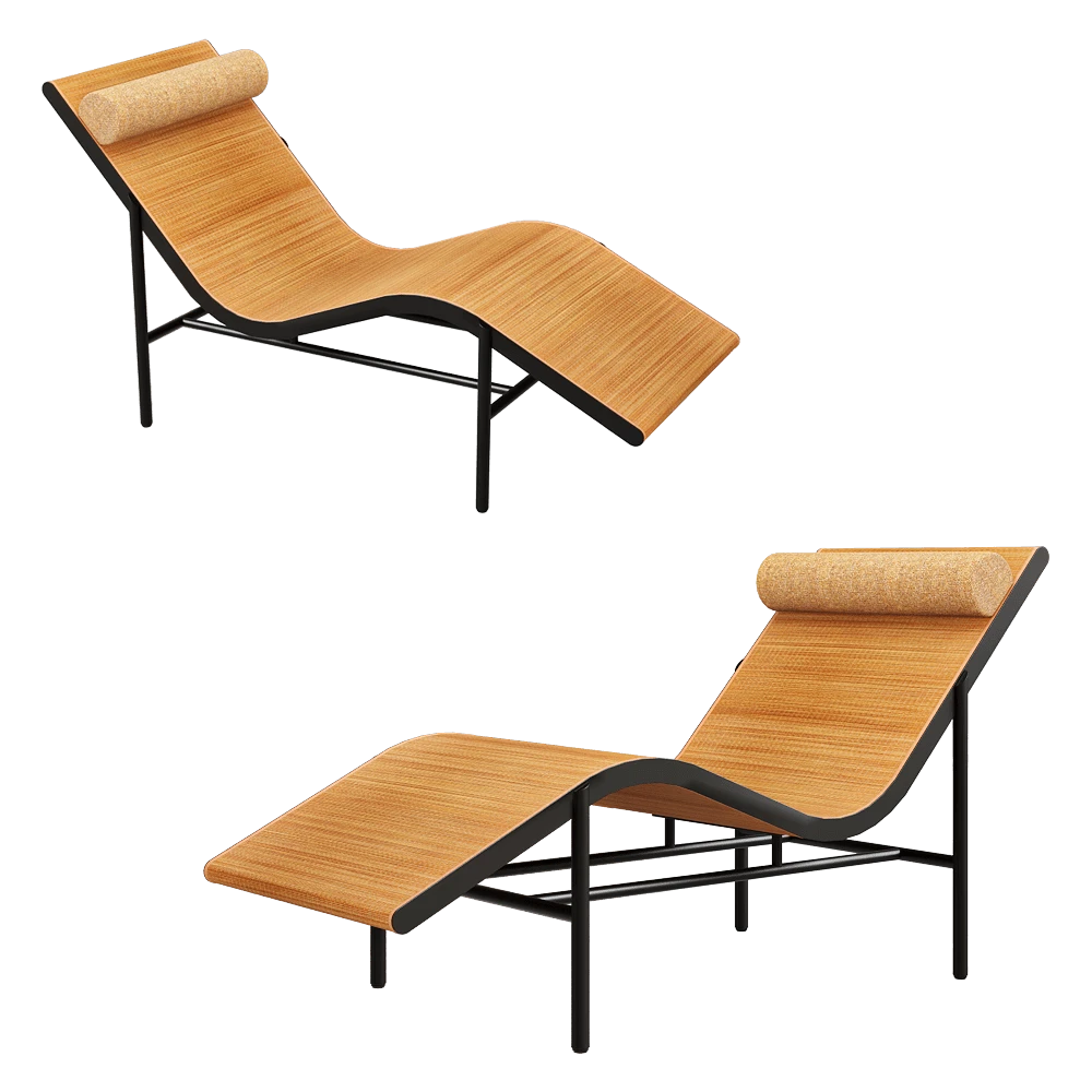 Chaise longue Look into Nature Sakyu steel