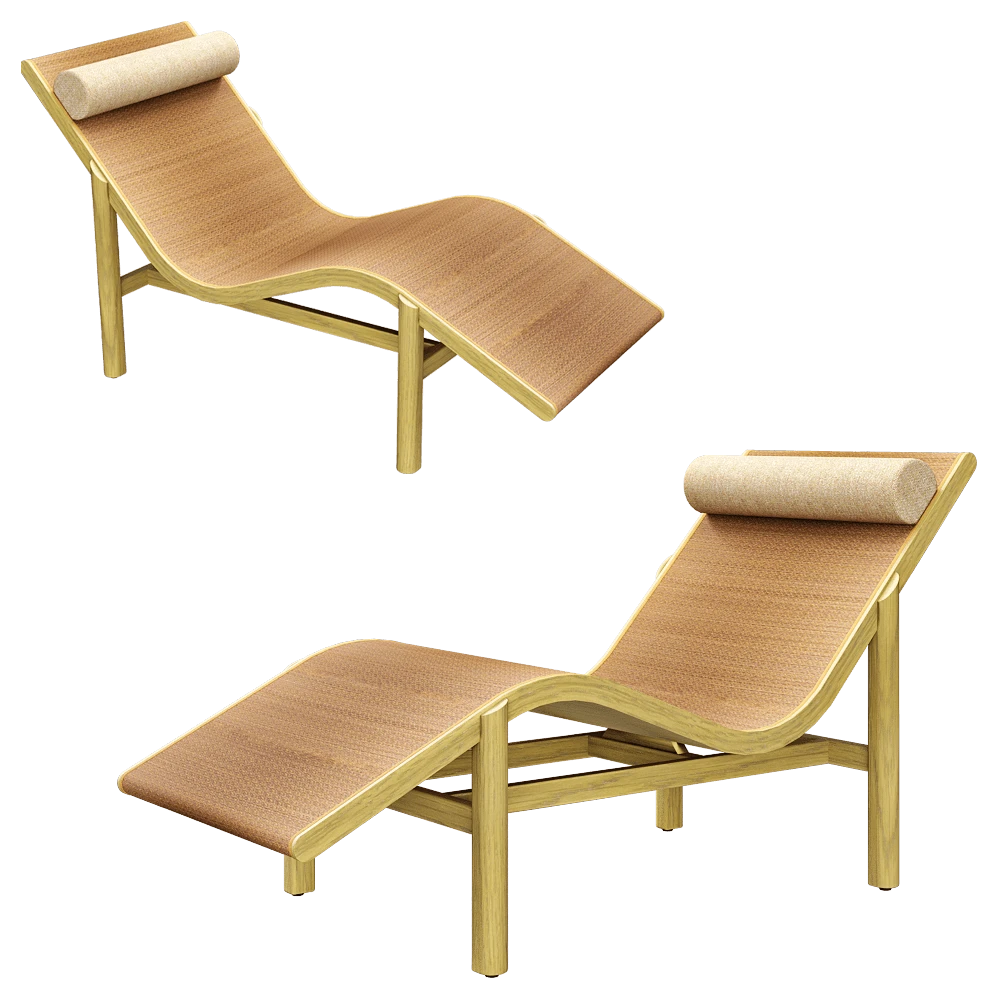 Chaise longue Look into Nature Sakyu wood
