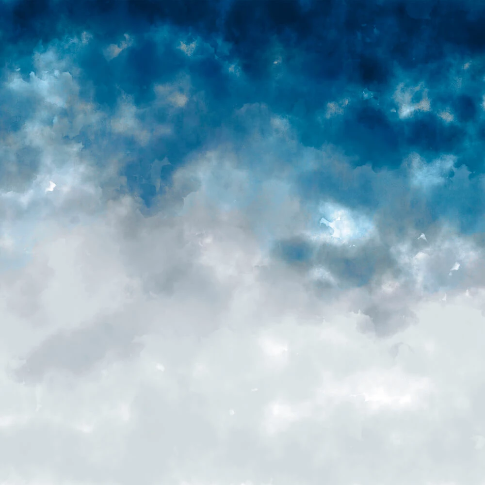 Wallpaper Wall Art Watercolor Ombre (4)
