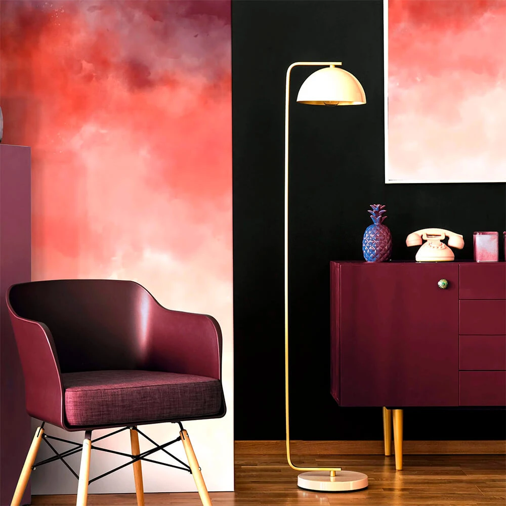 Wallpaper Wall Art Watercolor Ombre (5)
