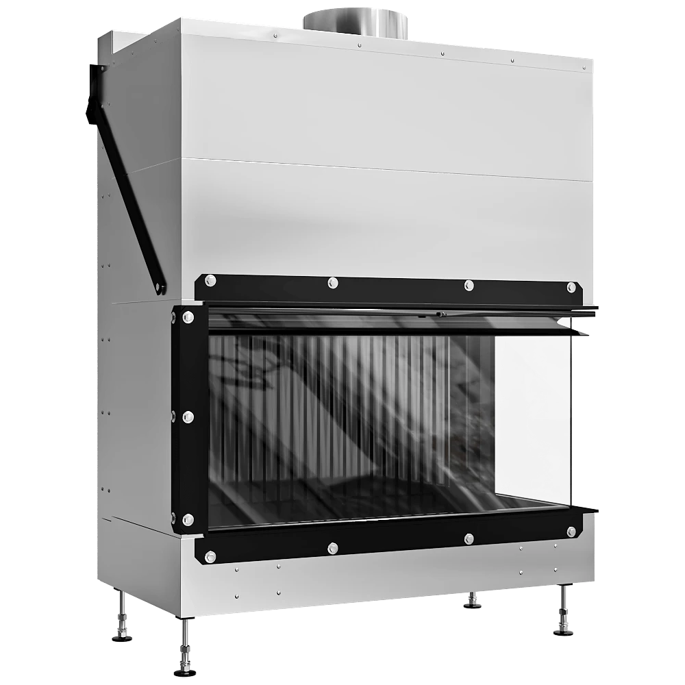 Fireplace Metalfire Ultimate D MF 1050-50 WHE 2S R V20
