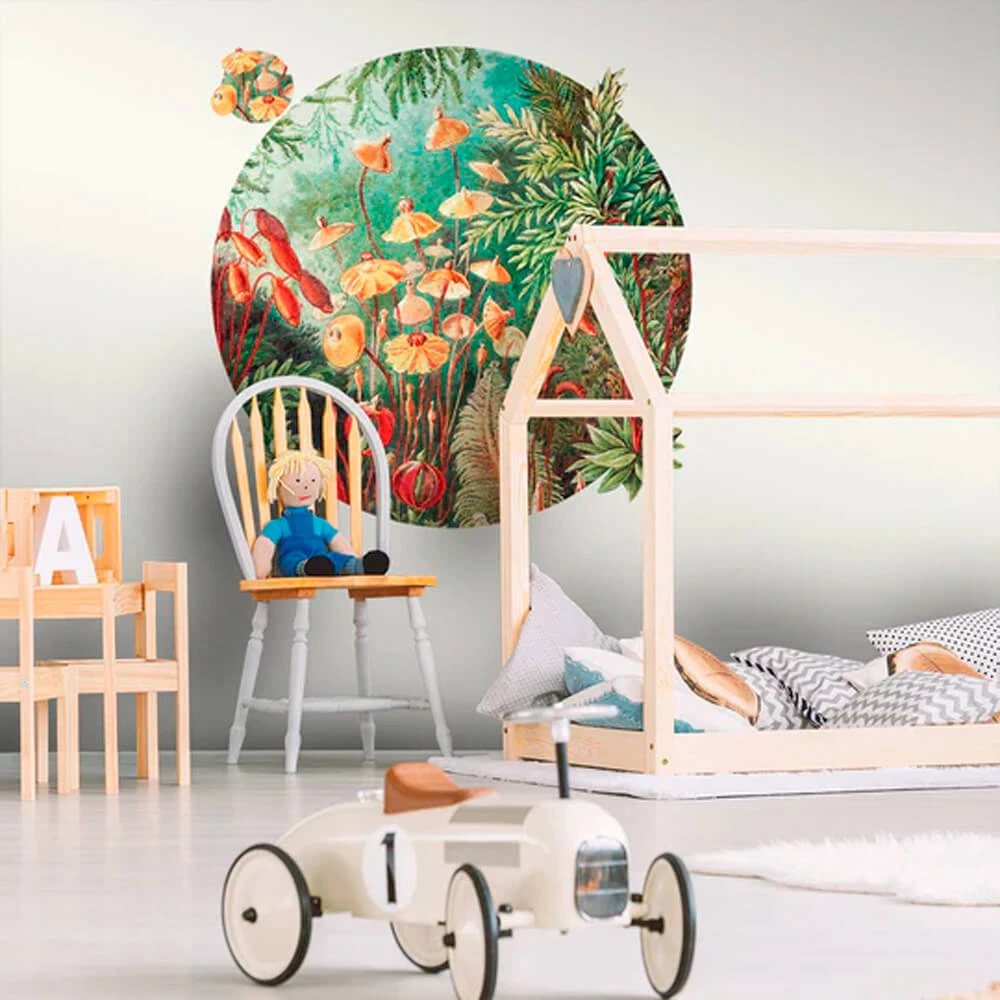 Wallpaper Wall Art Fairytale Vivid round (2)