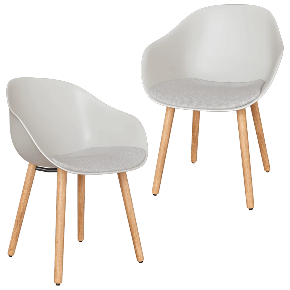 Armchair Enea Silla Lore Wood