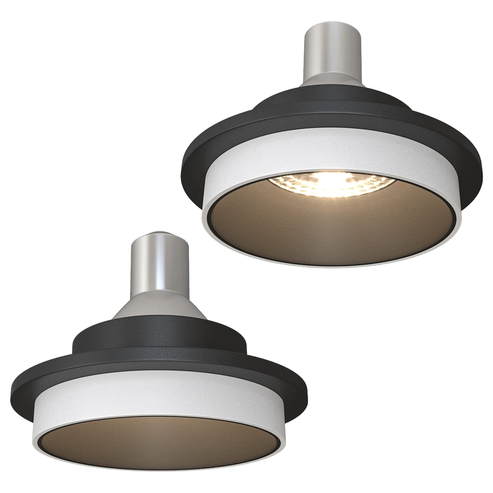 Spot Recessed Luminaire DENKIRS DK2400-BK