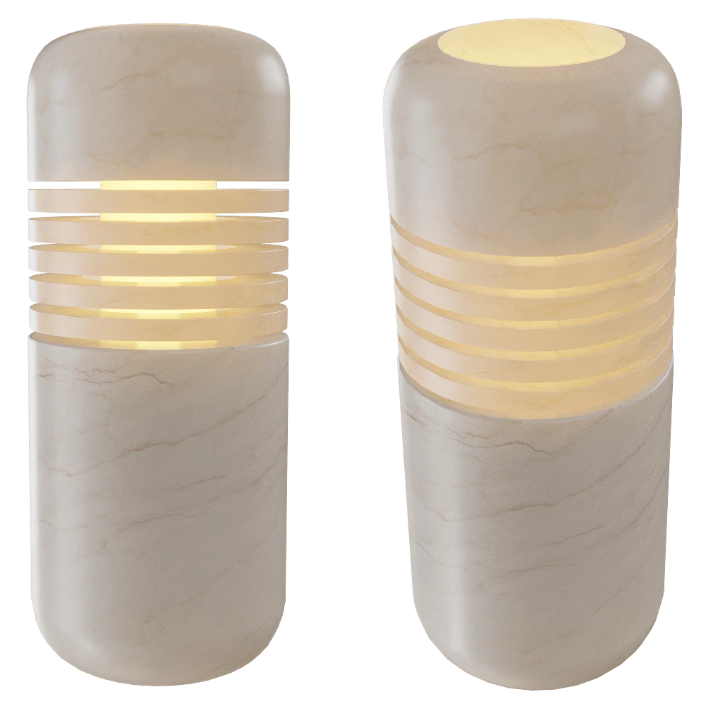 Table lamp MAAMI HOME Lumi Calacatta Oro