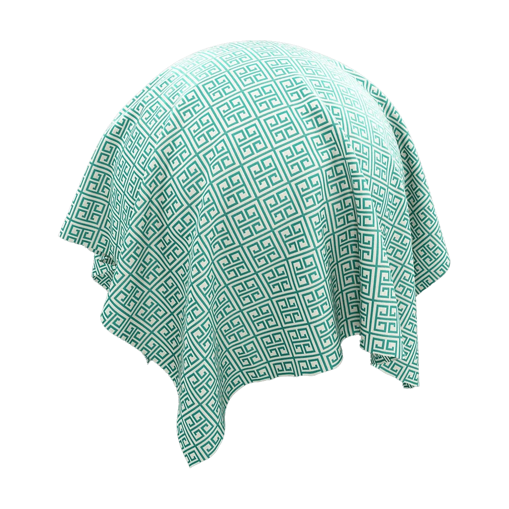 Fabric Texture Twinbru Geometric Green Jacquard 2131791