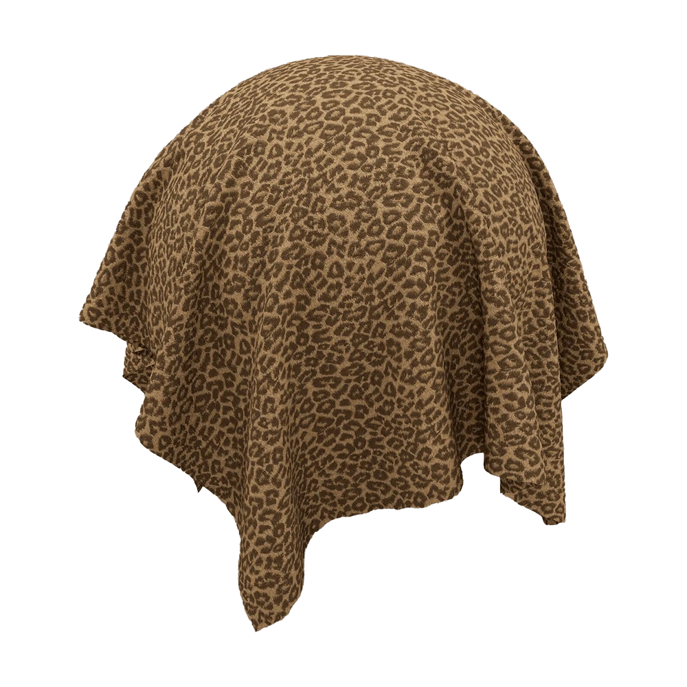 Fabric Texture Twinbru Animal Brown Jacquard 1731832