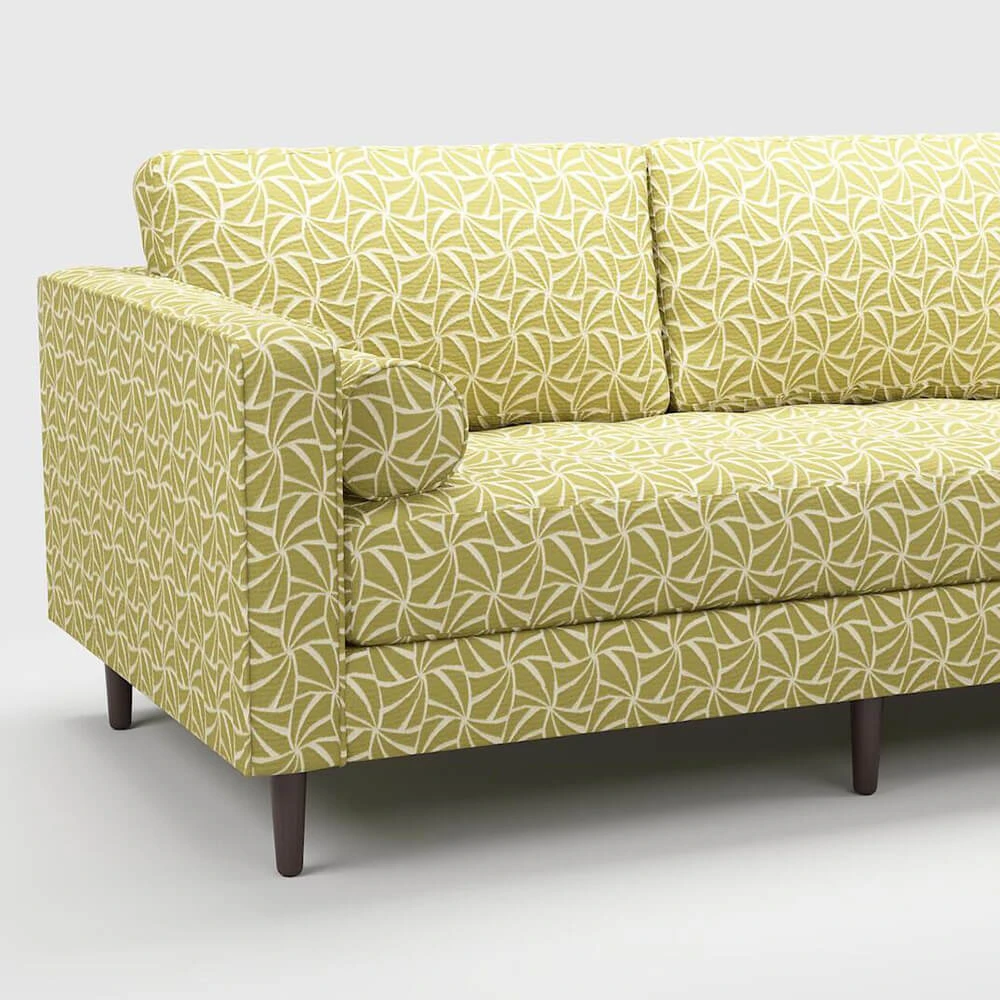 Fabric Texture Twinbru Graphical Green Jacquard 1531812 (2)