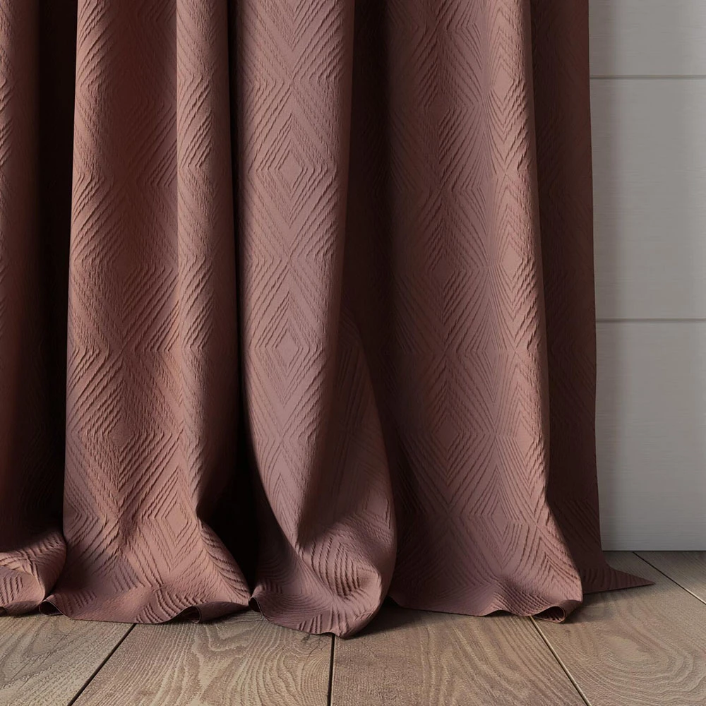 Fabric Texture Twinbru Geometric Pink Jacquard 2862299 (2)