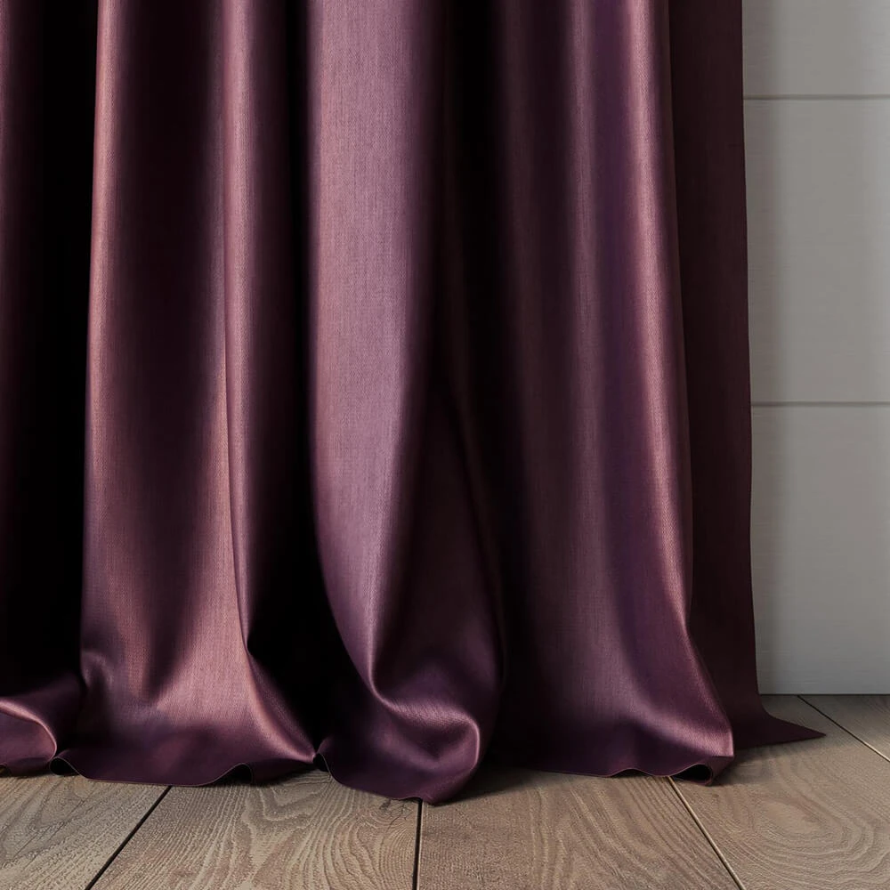 Fabric Texture Twinbru Plain Purple Blackout 2358172 (2)