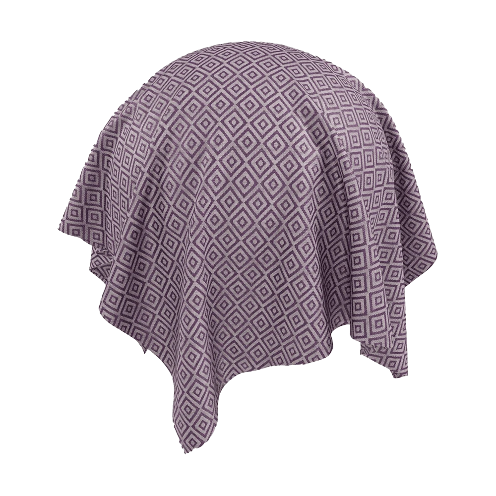 Fabric Texture Twinbru Geometric Purple Jacquard 1864026