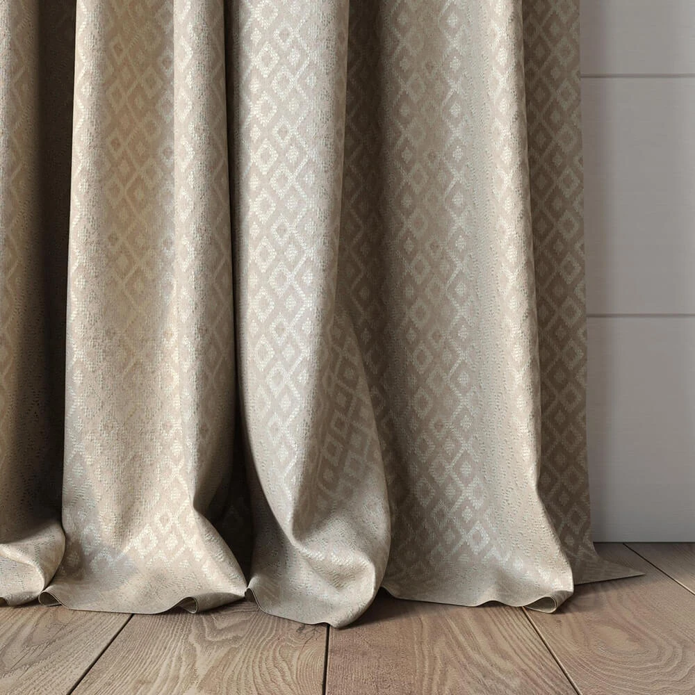 Fabric Texture Twinbru Geometric Natural Jacquard 3663999 (2)