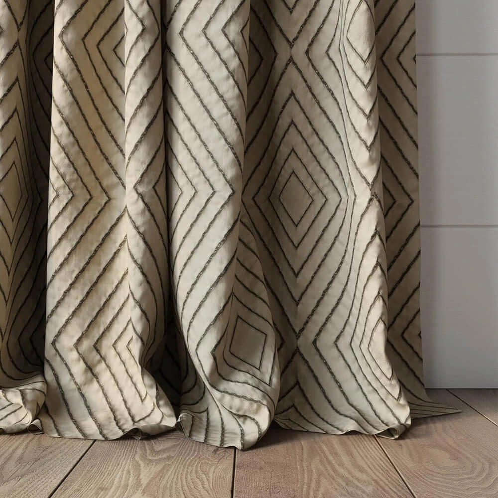 Fabric Texture Twinbru Geometric Natural Jacquard 1862307 (2)