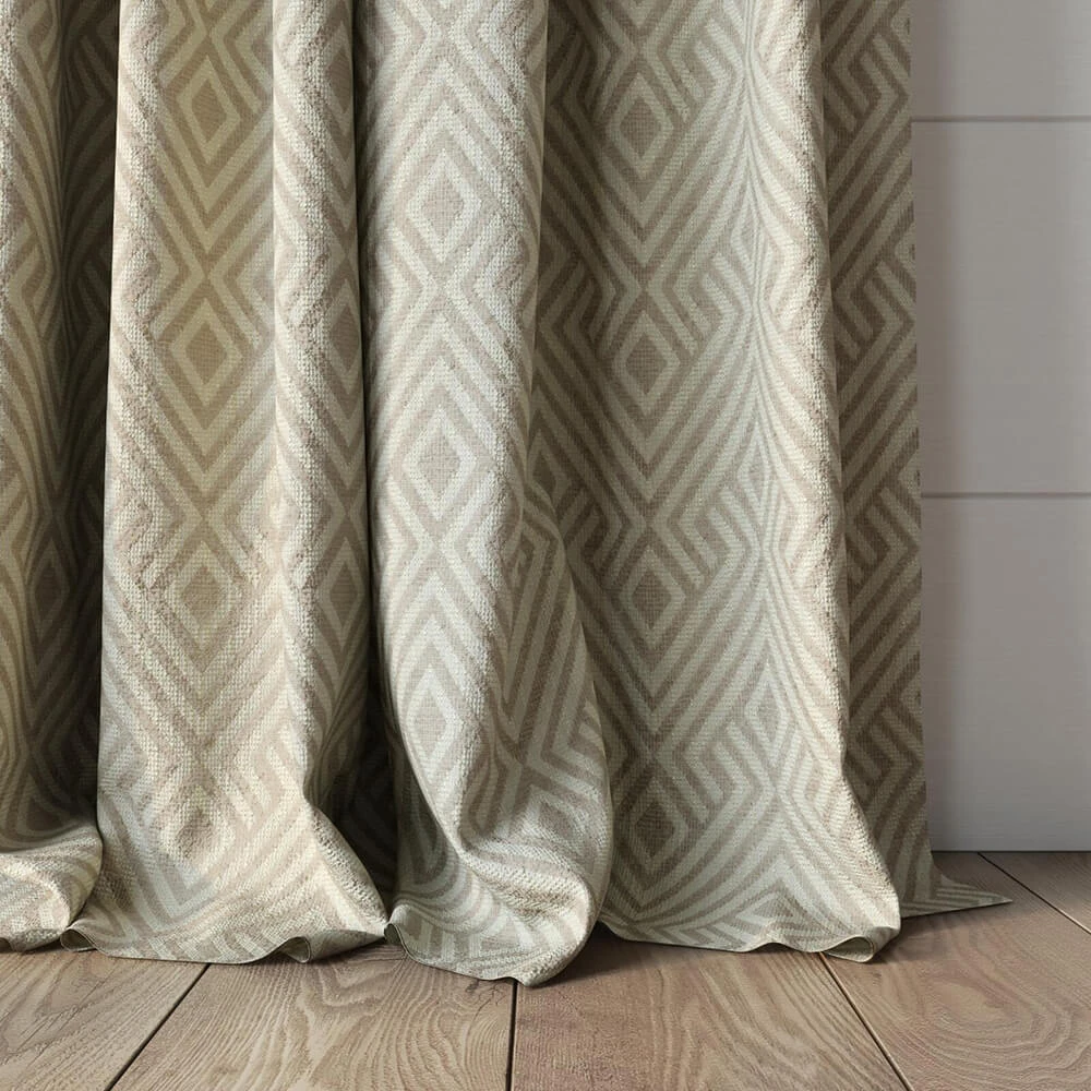 Fabric Texture Twinbru Geometric Natural Jacquard 1164010 (2)