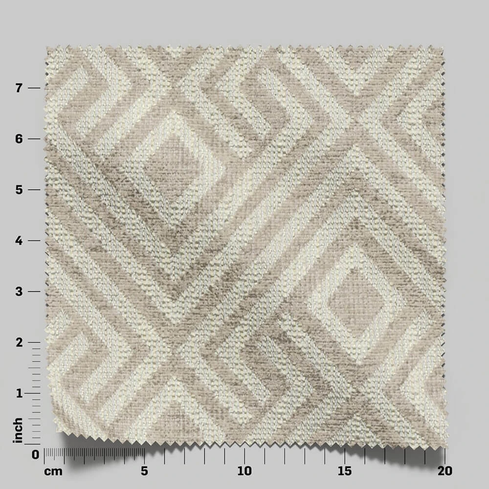 Fabric Texture Twinbru Geometric Natural Jacquard 1164010 (4)