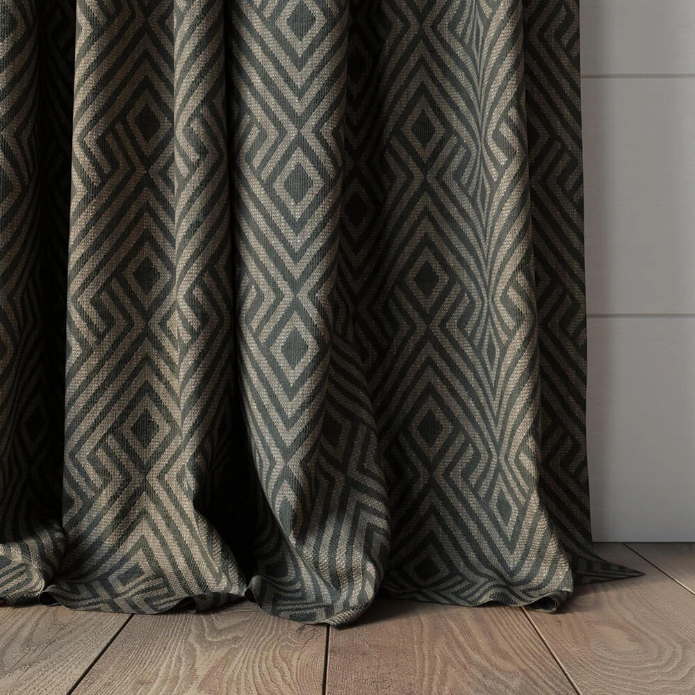 Fabric Texture Twinbru Geometric Grey Jacquard 1864008 (3)