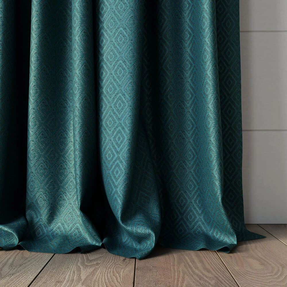 Fabric Texture Twinbru Geometric Green Jacquard 1964027 (2)