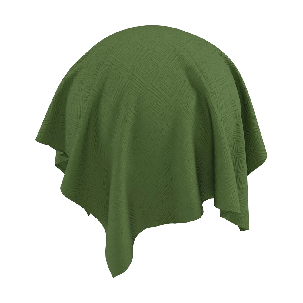 Fabric Texture Twinbru Geometric Green Jacquard 1262301