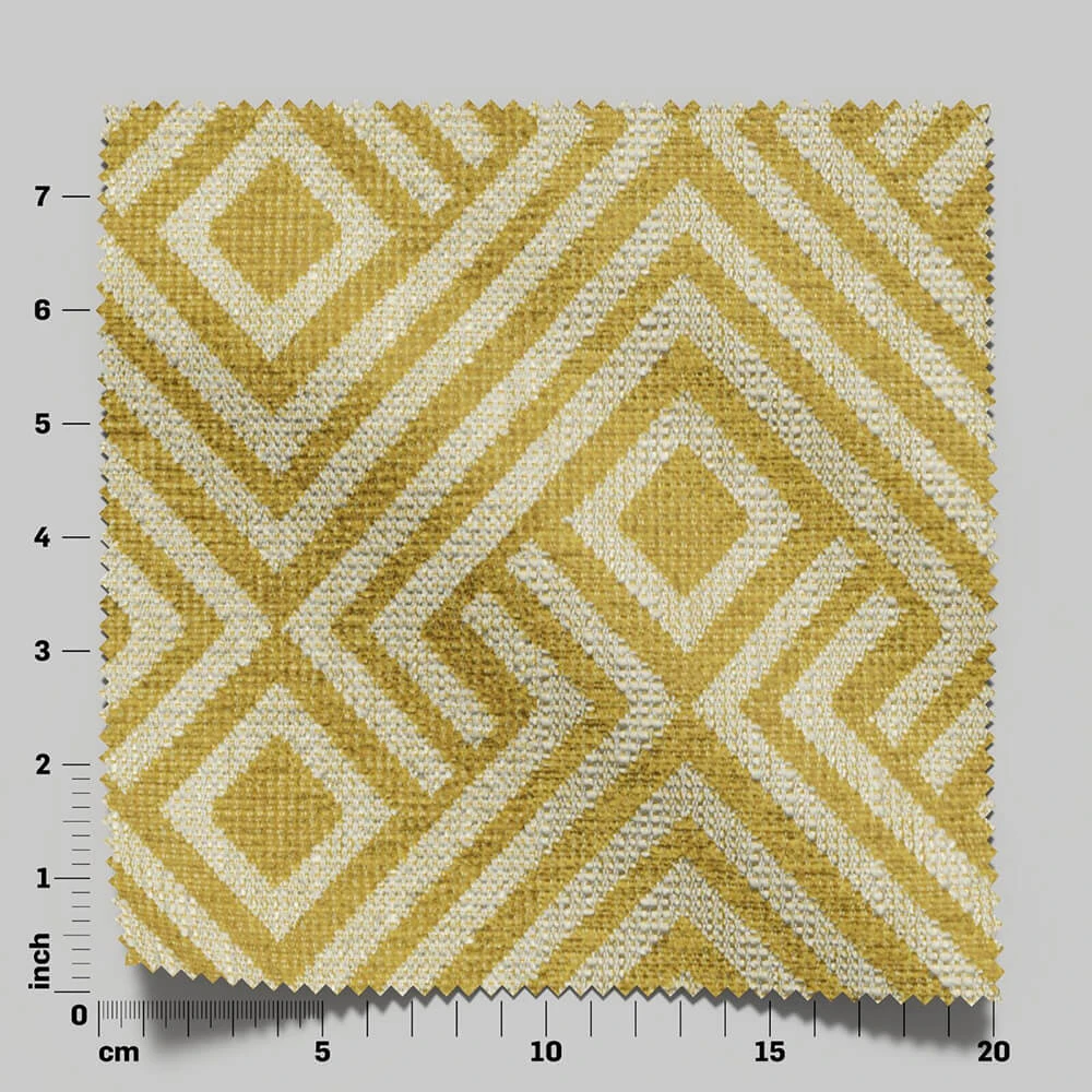 Fabric Twinbru Geometric Gold Jacquard 1464013 (4)