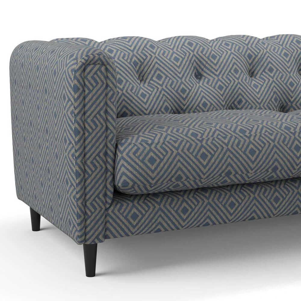 Fabric Texture Twinbru Geometric Blue Jacquard 1364012 (3)