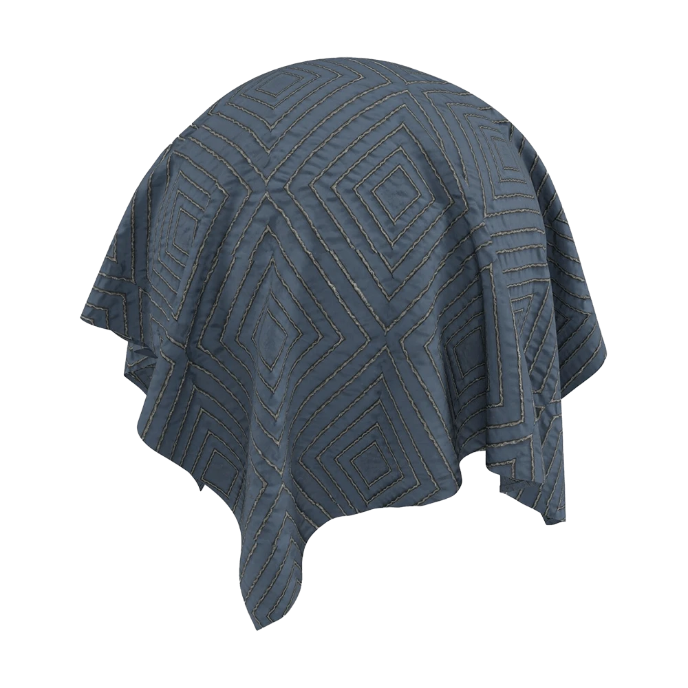 Fabric Texture Twinbru Geometric Blue Jacquard 1362311