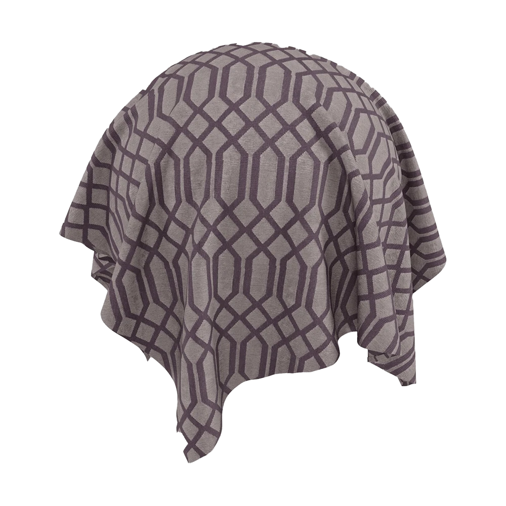 Fabric Texture Twinbru Geometric Purple Jacquard 1564032